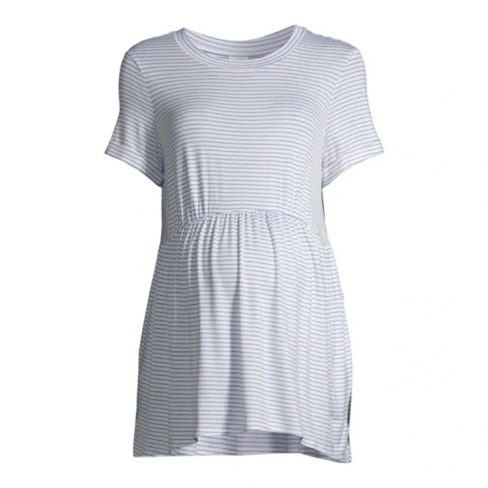 Maternity Babydoll Short Sleeve T-shirt - Picture 5 of 6